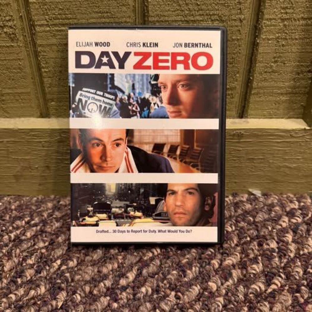 Day Zero DVD Starring Elijah Wood, Chris Klein, and Jon Bernthal